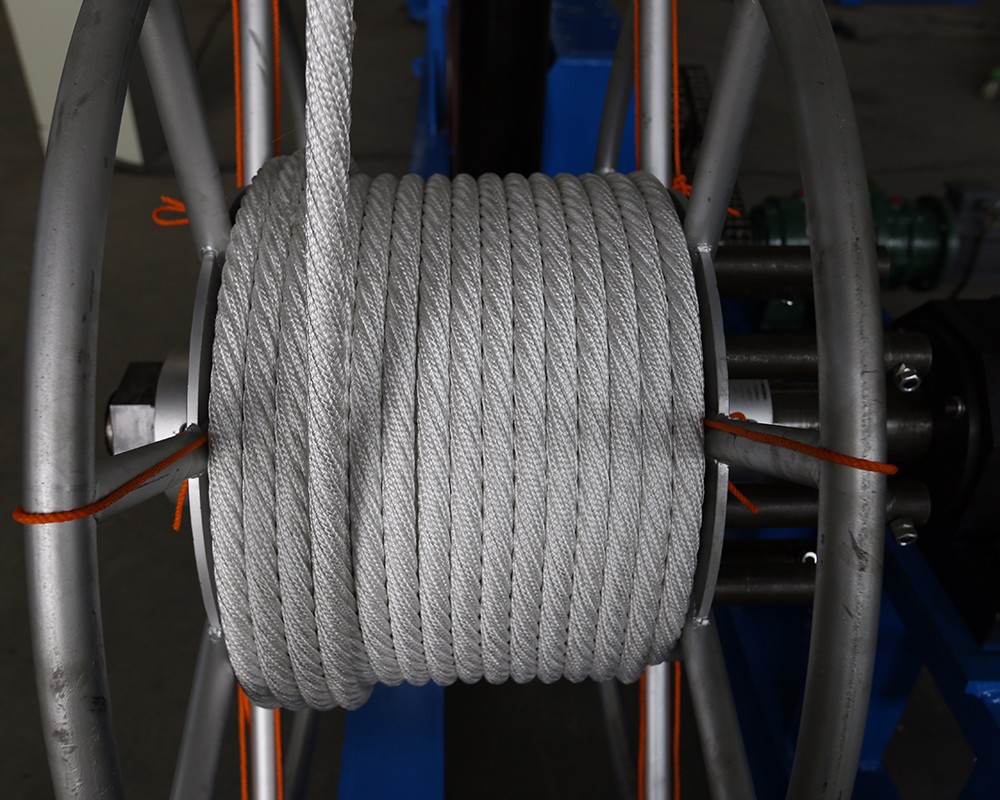 Poly-steel Rope Machine