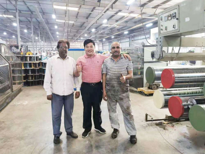 Machine de fabrication de cordes Ropenet en Arabie