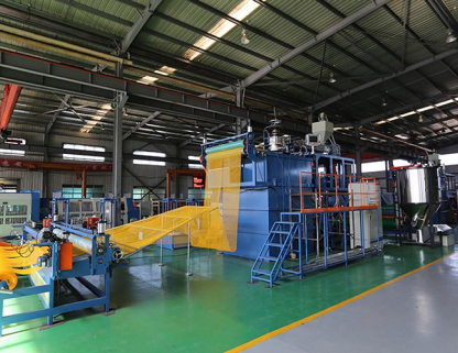 Máquina de georrede plástica 3D