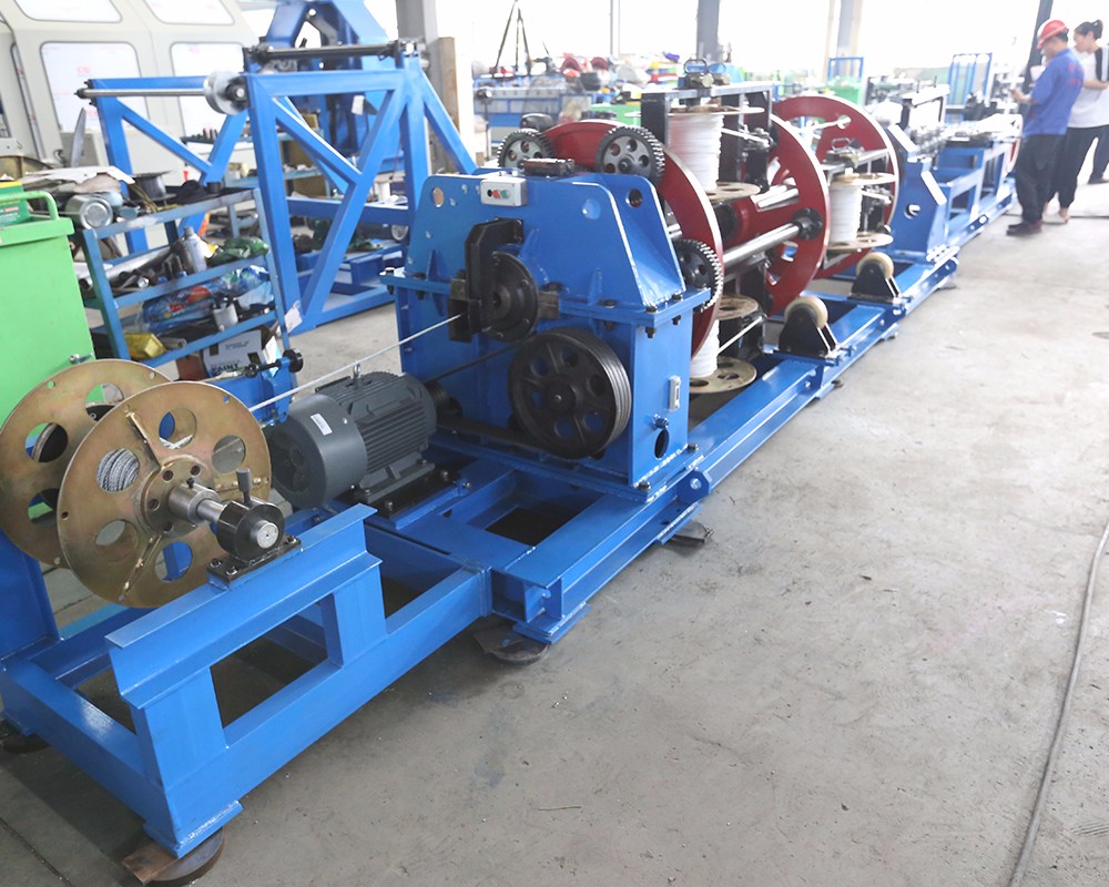 Poly-steel Rope Machine