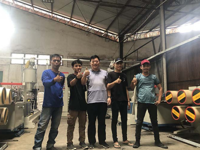 rope machine making