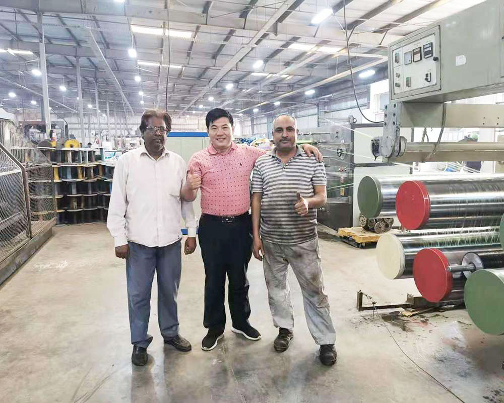 Ropenet Rope-making Machine en Arabia Saudita 